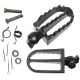 Front footrest (set) for Hyper 125 motorcycle
