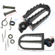 Front footrest (set) for Hyper 125 motorcycle