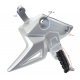 Front right footrest GT 125