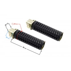 Rear footrest for Ranger Classic (E4) moped