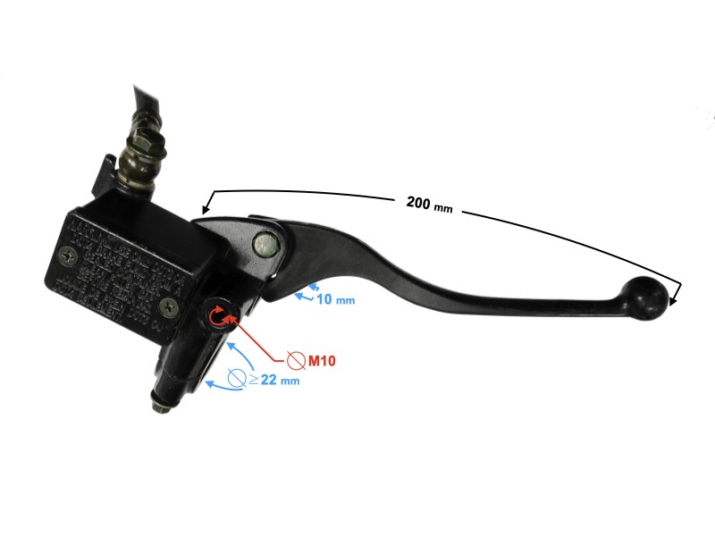 Front brake pump for Fighter 2 moped