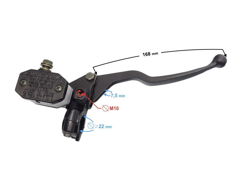Front brake pump for Sprint 2 moped