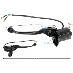 Rear brake pump for Falcon 125 2 scooter