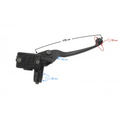 Brake pump with brake lever and brake sensor for Falcon 2 scooter