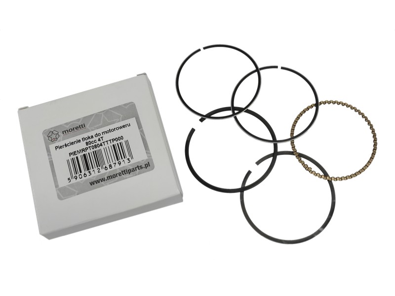 Piston rings for 80cc 4T moped