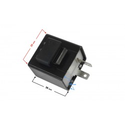 Flasher indicator for Fighter 3 moped