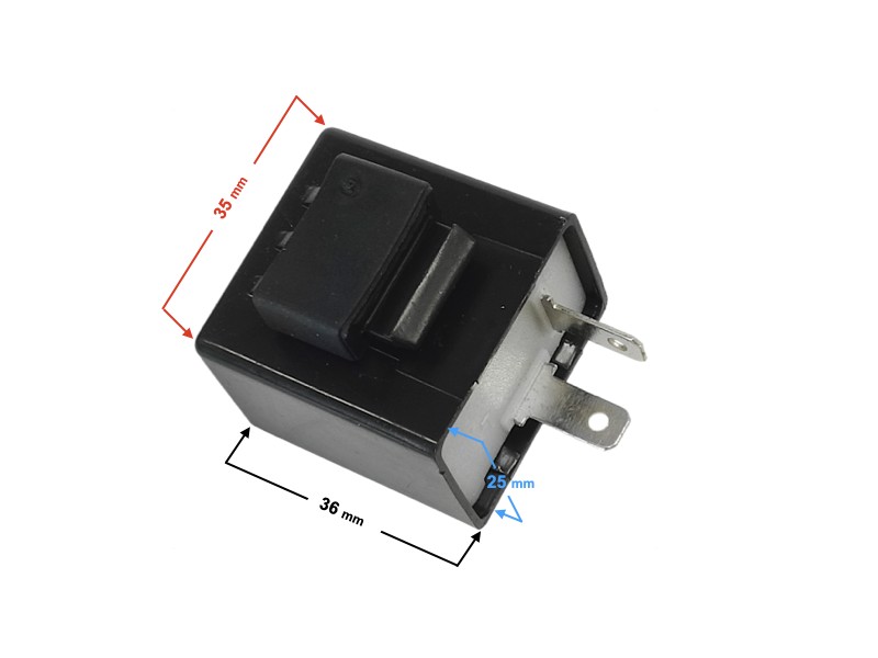 Flasher indicator for Fighter 3 moped