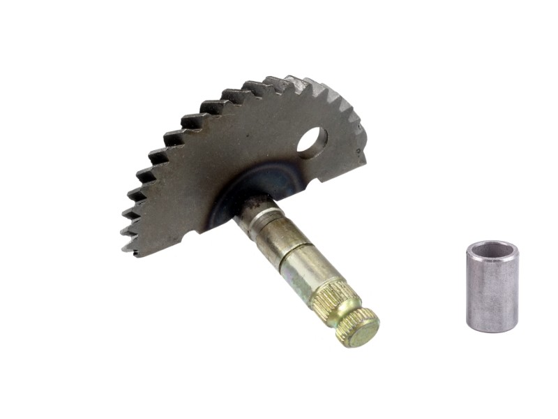 Kick starter shaft (crescent moon) for Firefox scooter (64mm)