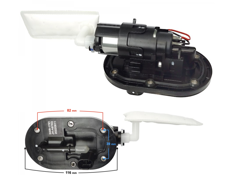 Fuel pump for FR 2 moped
