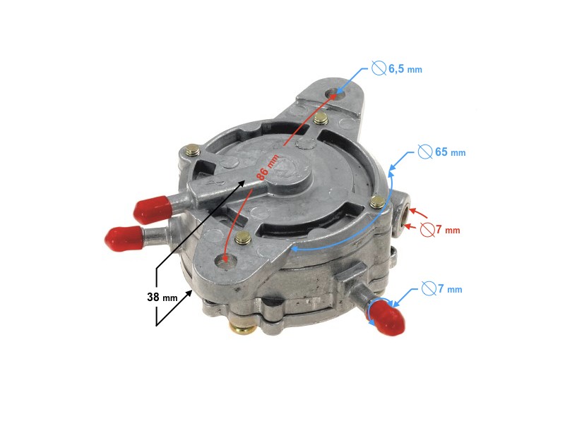 Fuel pump for B-Max scooter