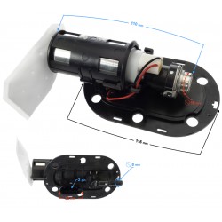 Fuel pump for B-Max scooter, injection