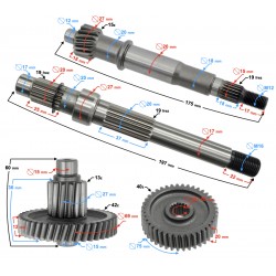 Gears for B-Max scooter