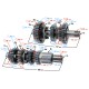 Gearbox for Cafe Racer motorcycle