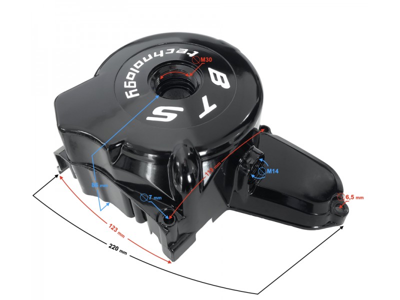 Engine cover - magneto for Fighter 2 moped