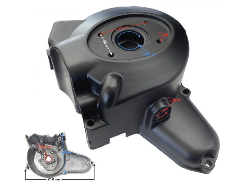 Engine cover - magneto for Sprint moped