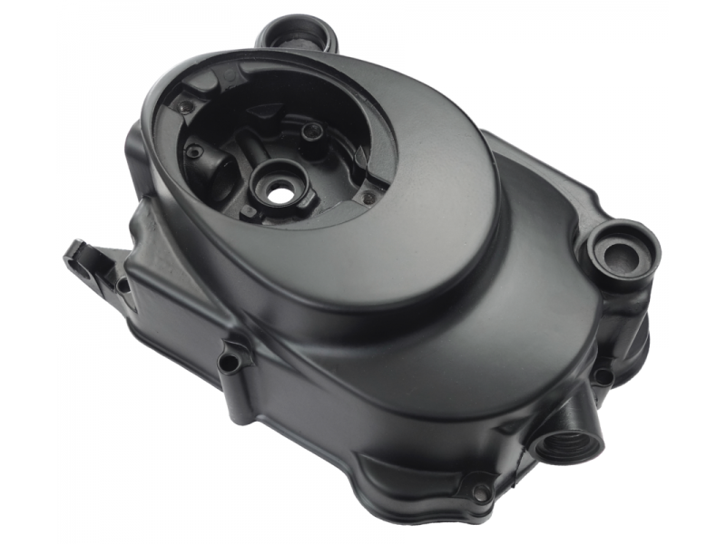 Engine cover - clutch for Fighter 2 moped, black Engine cover - clutch for Fighter 2 moped, black