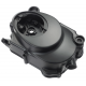 Engine cover - clutch for Fighter 2 moped, black Engine cover - clutch for Fighter 2 moped, black