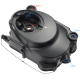 Engine cover - clutch for Fighter 2 moped, black Engine cover - clutch for Fighter 2 moped, black