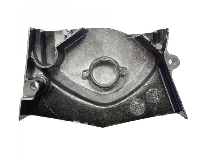 Engine cover - black sprockets for Fighter 2 moped