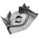 Engine cover - silver sprockets for Fighter 2 moped