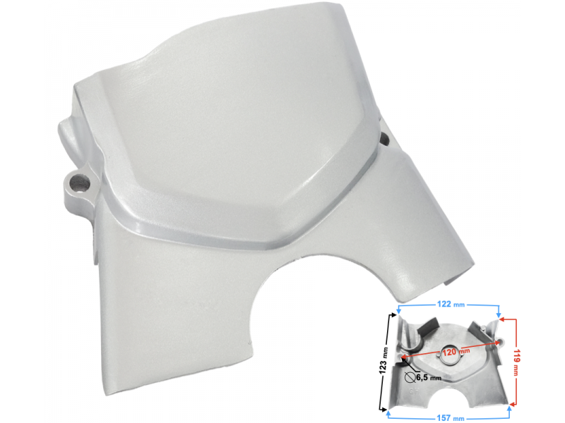 Engine cover - sprockets for Ranger Classic moped