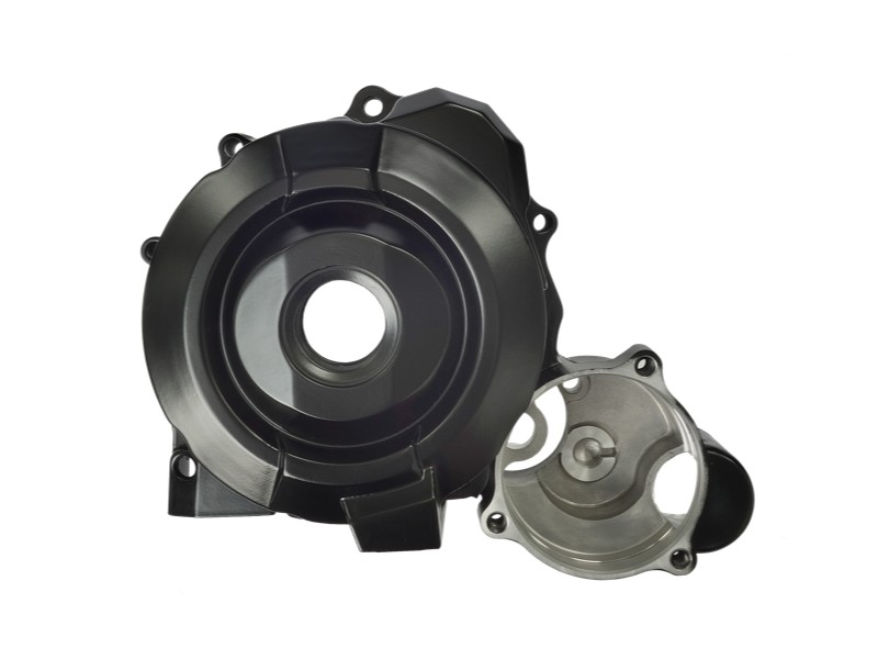 Left crankcase cover for Classic 125 motorcycle