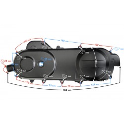 Engine drive cover 430 for Challenger 2 scooter