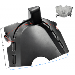 Engine sprocket cover for Cafe Racer
