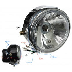 Headlight for Ranger Classic moped