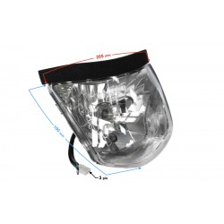 Headlight for Sprint 2 moped