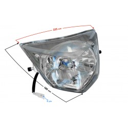 Front headlight Scalpel 50