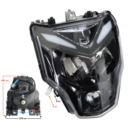 GT 125 headlight