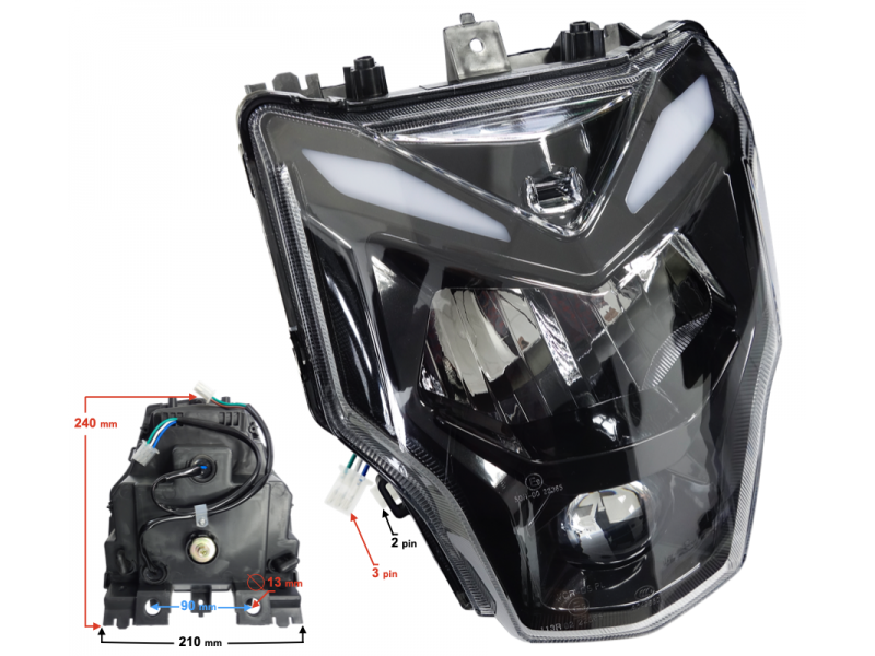 GT 125 headlight GT 125 headlight