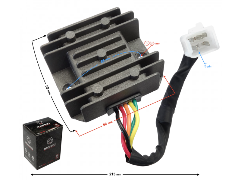 Voltage regulator Sprint , male ankle