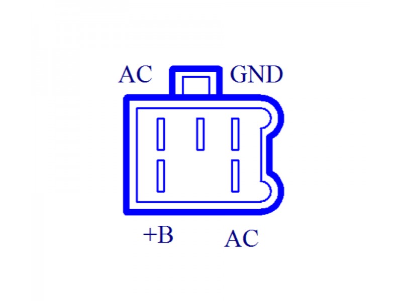 Voltage regulator for Fighter moped, 5 cables