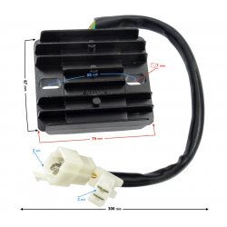 Voltage regulator for Classic 125, injection