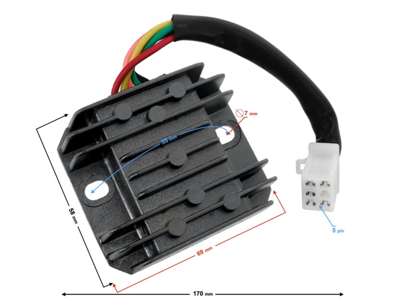 Voltage regulator Huragan 125 Voltage regulator Huragan 125