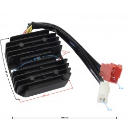 Voltage regulator Huragan/ 21/ Falcon 125cc, injection