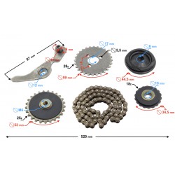 Timing gear for Sprint 1 moped