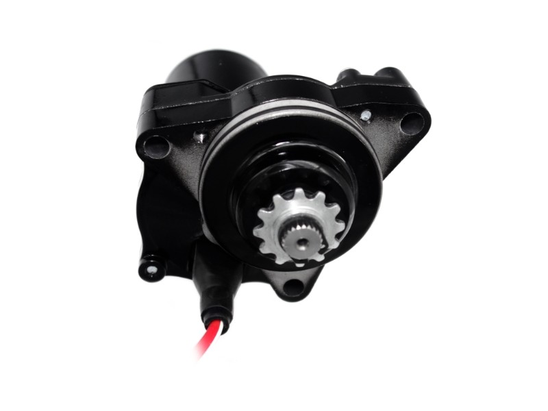 Starter for 50cc moped, 12/22 teeth, black