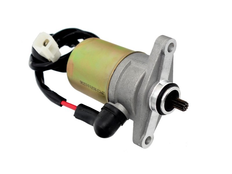 Starter Moretti for 4T 50cc scooter, 10 teeth