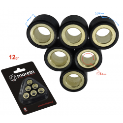 Variator rollers 12 grams 18-14 for Falcon 125