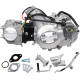 Horizontal engine 139FMB, 50cc 4T, 4 speed manual, silver