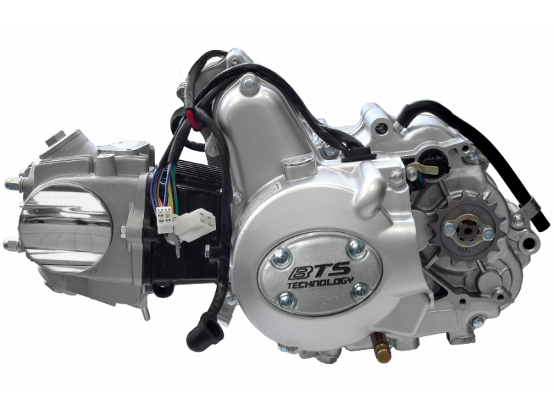 horizontal engine 139FMB, 70cc 4T, 4-speed manual, silver