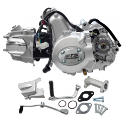 horizontal engine 139FMB, 70cc 4T, 4-speed manual, silver