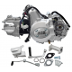 horizontal engine 139FMB, 70cc 4T, 4-speed manual, silver