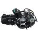 horizontal engine BTS 152FMH, 110cc, 4 speed, manual, black