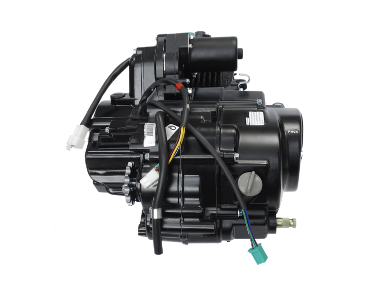 horizontal engine BTS 152FMH, 110cc, 4 speed, manual, black