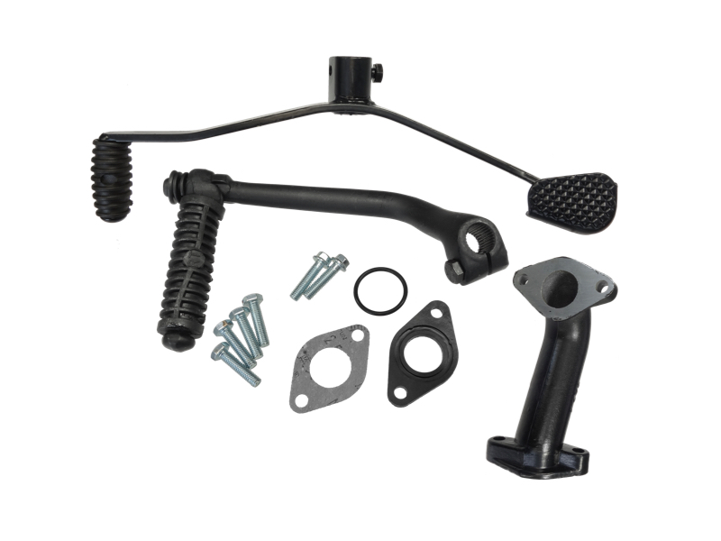 horizontal engine BTS 152FMH, 110cc, 4 speed, manual, black