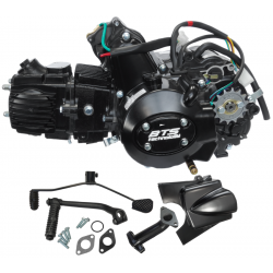 horizontal engine BTS 152FMH, 110cc, 4 speed, manual, black